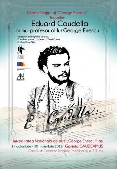 Eduard Caudella – primul profesor al lui George Enescu 